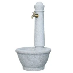 Garantia Steinbrunnen Roma In Naturgetreuer Steinoptik