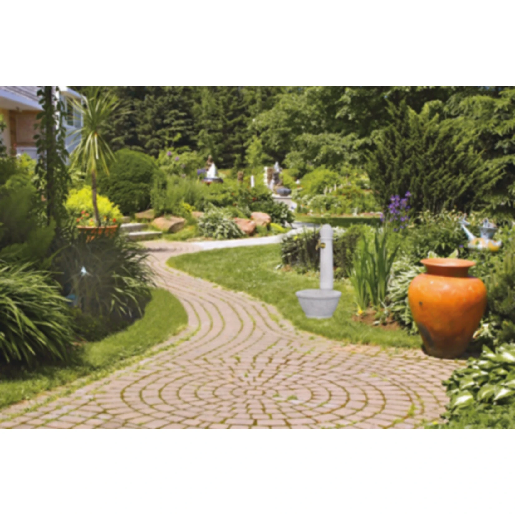 Garantia Steinbrunnen Roma In Naturgetreuer Steinoptik - Image 2