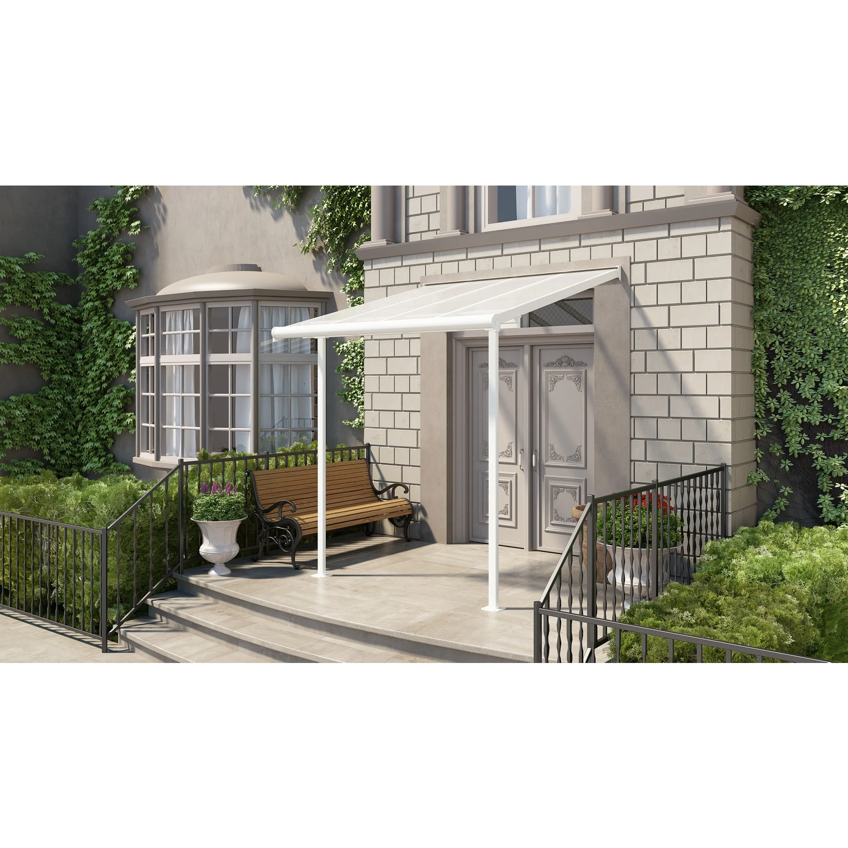 Palram Sierra 230x230 Cm Weiß