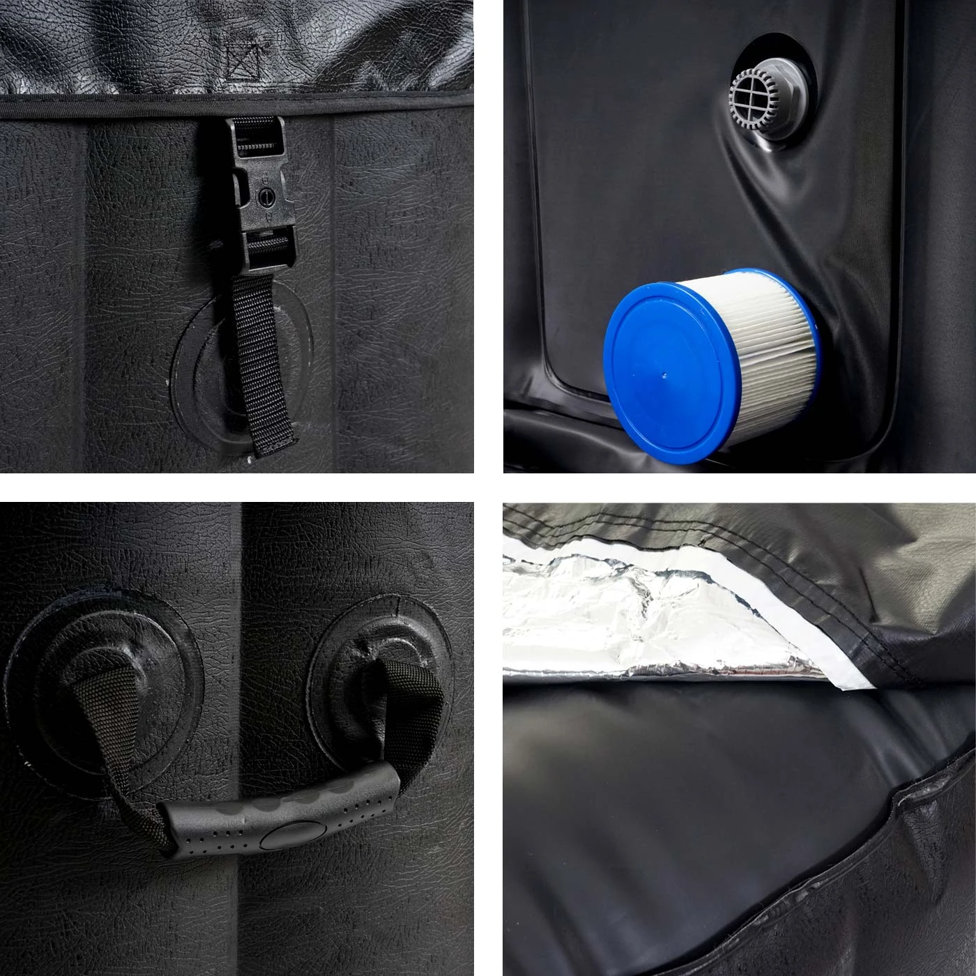 Whirlpool MCW-E32, 4 Personen In-/Outdoor Heizbar Aufblasbar Ø 180cm FI-Schalter - Image 4