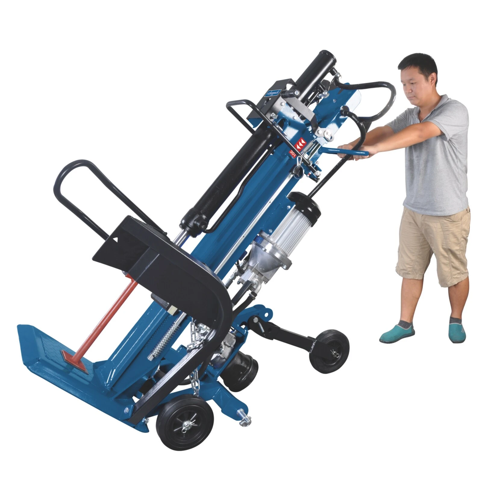 Scheppach HL3000GM Kombi-Meterholzspalter, 400 Volt, 30 Tonnen - Image 2