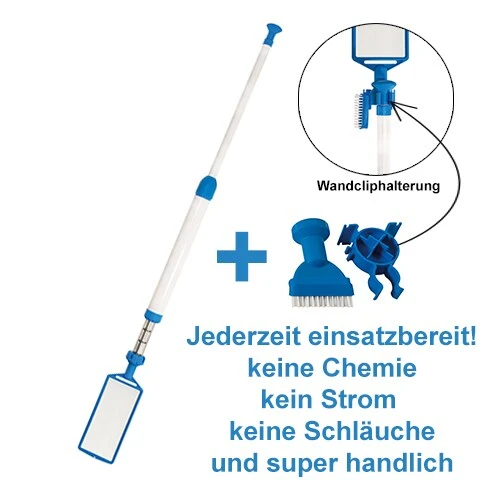 MAUK Manueller Jet Vacuum Pool- Reiniger- Sauger Mit Eingebautem Filter - Image 4