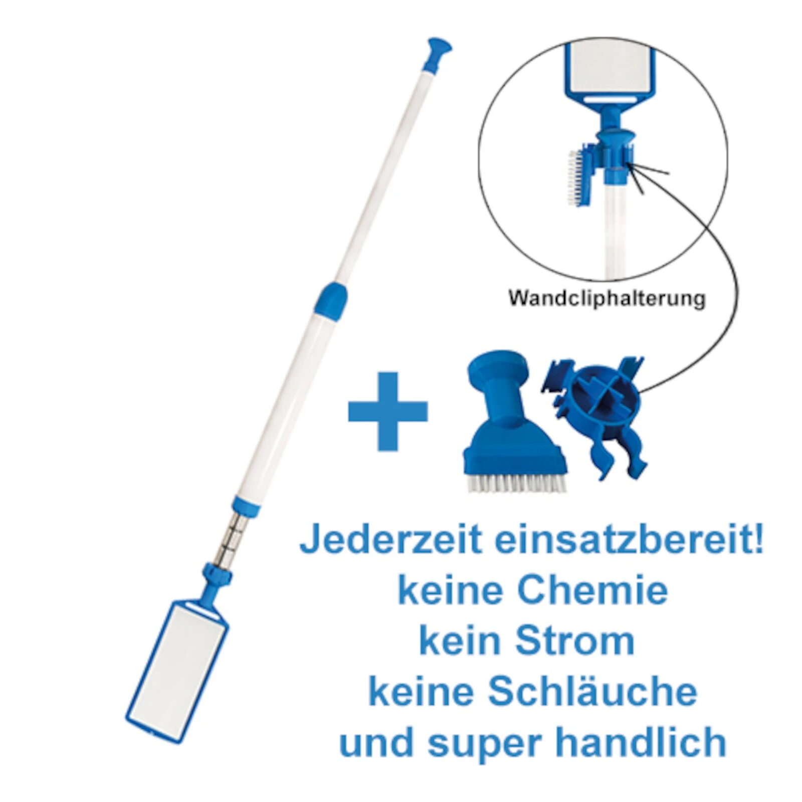 MAUK Manueller Jet Vacuum Pool- Reiniger- Sauger Mit Eingebautem Filter - Image 5