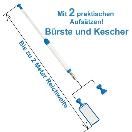 MAUK Manueller Jet Vacuum Pool- Reiniger- Sauger Mit Eingebautem Filter - Image 6