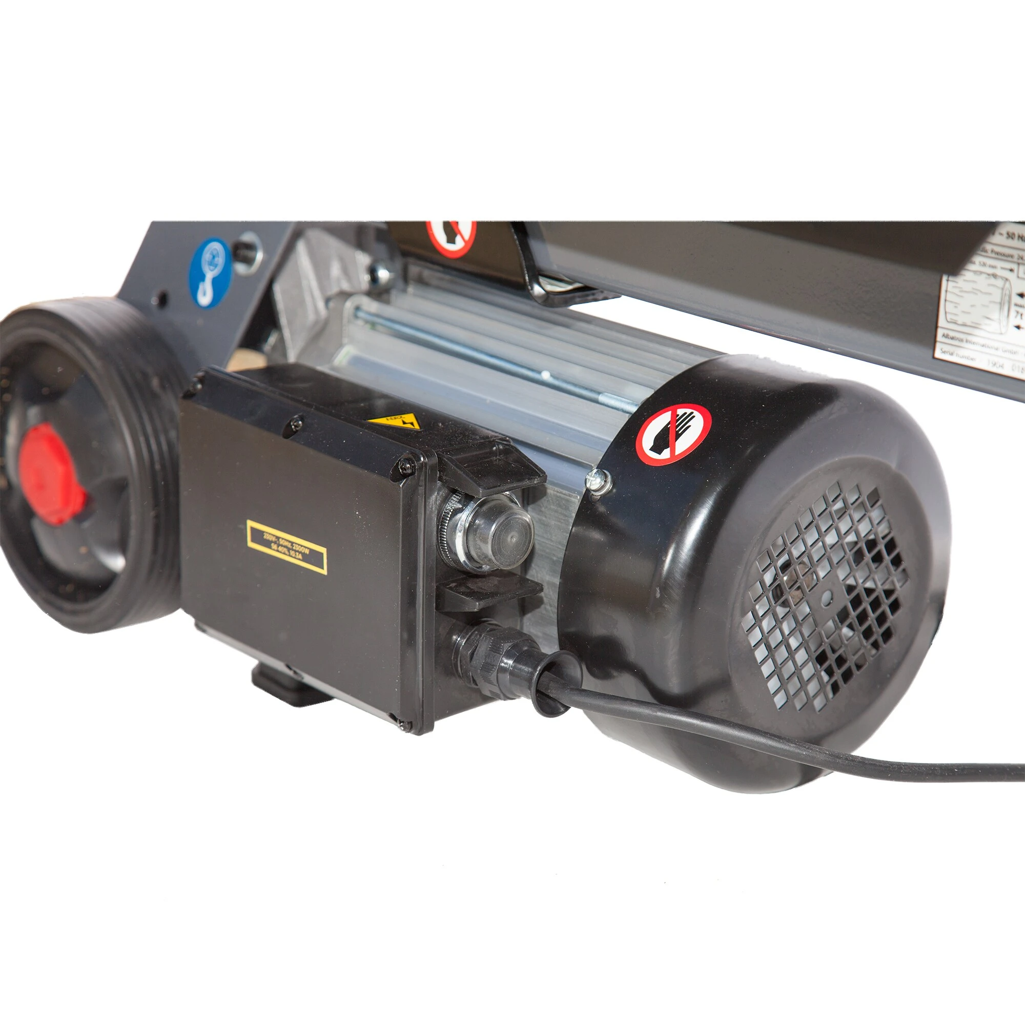 STAHLMANN® Hydraulik-Holzspalter, 7 Tonnen Spaltkraft, Stufenlos Verstellbarer Spaltweg, Liegend, 2.300 Watt - Image 3