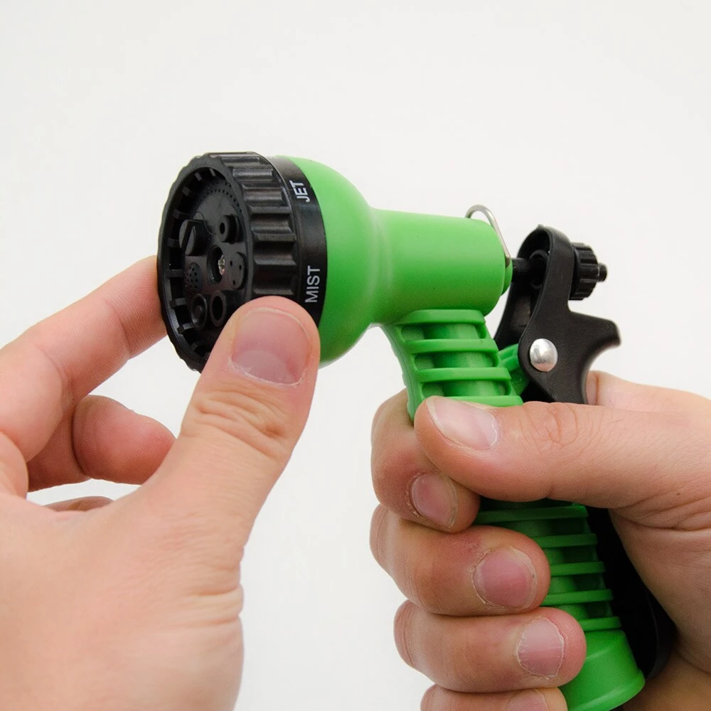 Hochwertiger Gartenschlauch Flexibler Wasserschlauch Schlauch 7,5-22,5m + 7fach Multifunktions Sprüh - Image 3