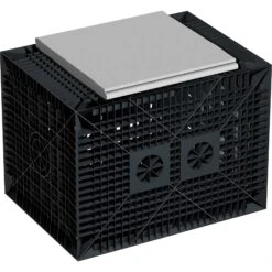 GreenLife Starter-Set Versickerung 280 L Gartenentwässerung Sickerwürfel