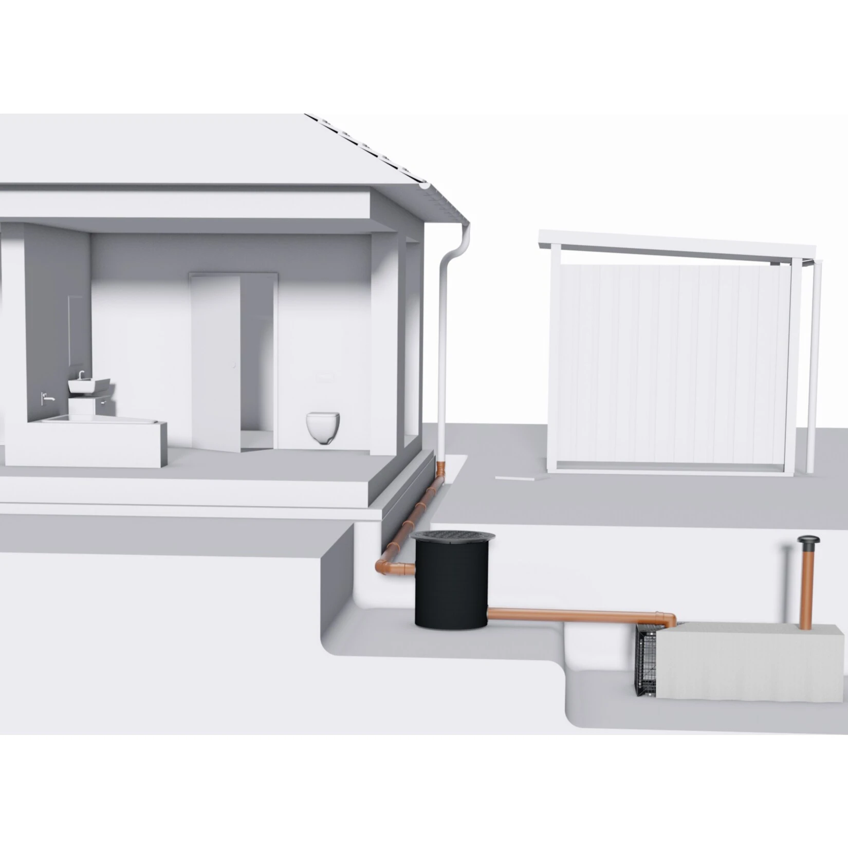 GreenLife Vorfilter Versickerung "easy Pro" Entwässerungsfilter Sickersieb - Image 3
