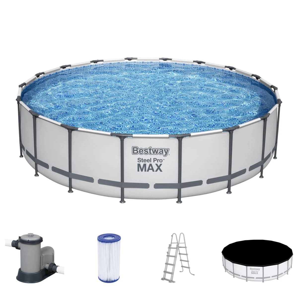 Pool Set 56462 Steel Pro MAX Ø549 X H122 Cm - Image 2
