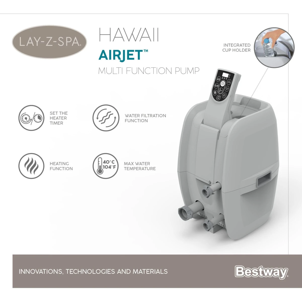 Whirlpool 60021 LAY-Z-SPA® "Hawaii" Airjet - Image 5
